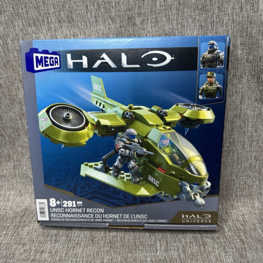Mega Bloks Halo UNSC Hornet Recon HKT18 Building Figure